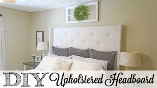 DIY Upholstered Headboard [upl. by Geer]