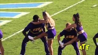 Cheerleading stunts gone wrong [upl. by Noizneb]