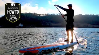 How To Paddle Like A Pro  Improving Your SUP Stroke [upl. by Robson]