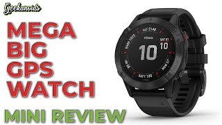 Garmin Fenix 6 Pro Review [upl. by Sousa822]