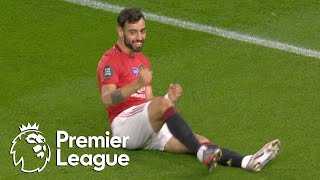 Bruno Fernandes second goal pads Man United lead against Brighton  Premier League  NBC Sports [upl. by Kendricks]