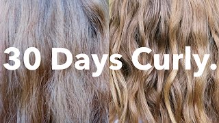 I tried the Curly Girl Method for 30 days [upl. by Sirovart815]