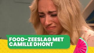 DISGUSTING Foodzeeslag met Camille Dhont  Leerjaar 3 amp 4 [upl. by Raseta]