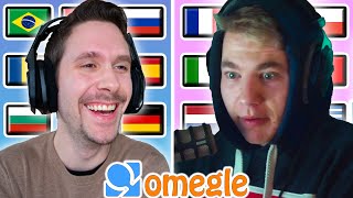 Speaking 10 Different Languages on Omegle 2 [upl. by Ozmo]