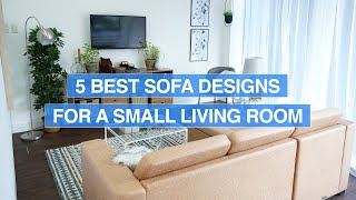 5 Best Sofa Designs For A Small Living Room  MF Home TV [upl. by Vena]