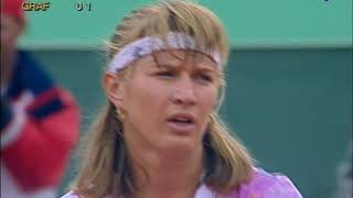 Arantxa SanchezVicario vs Steffi Graf 1991 RG Highlights [upl. by Ayaj15]