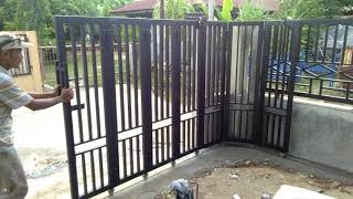 Pintu pagar sliding door [upl. by Malynda]