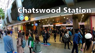 Chatswood Station  Sydney Metro  Sydney Trains [upl. by Silvers]