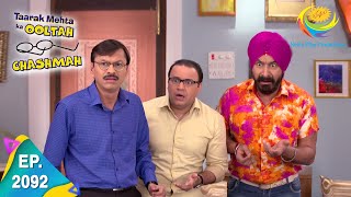 Taarak Mehta Ka Ooltah Chashmah  Episode 2092  Full Episode [upl. by Ravilob624]