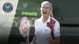 Steffi Graf and Aranxta SanchezVicarios epic game  Wimbledon Final 1995 [upl. by Quitt]