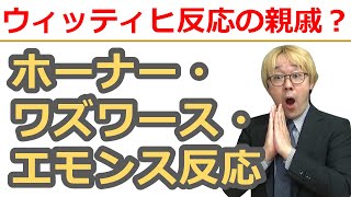 【大学有機化学】ホーナー・ワズワース・エモンス反応 HornerWadsworthEmmons HWE Reactionウィッティヒ反応の親戚！人名反応 [upl. by Jenna341]