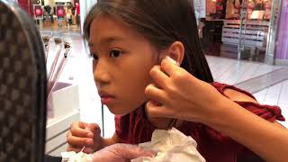 Ear Piercing at Claires [upl. by Raji]