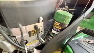 John Deere Easy Change Oil Conversion [upl. by Spoor911]