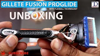 Gillete Fusion ProGlide Unboxing  Best Razor for Shaving [upl. by Anerrol]