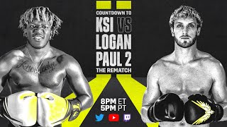 Countdown to KSI vs Logan Paul 2 [upl. by Vola61]