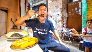 Inside FAVELAS of Rio de Janeiro  BRAZILIAN FOOD TOUR  National Dish of Brazil [upl. by Siloam]