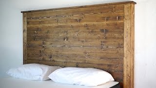 How To Make a Headboard  Modern Builds  EP 26 [upl. by Notsirk]