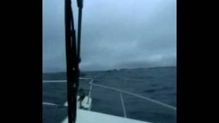 Rough seas  Parker 2520  Tuna fishing [upl. by Ecirtram449]