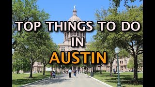 Top Things To Do In Austin Texas 4K [upl. by Teddie]