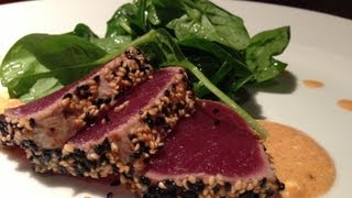 Seared Ahi Tuna Recipe [upl. by Alodi]