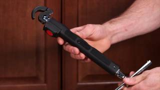 How To Use The RIDGID® 2017 LED Basin Wrench [upl. by Gillmore]