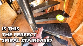 I Welded My Own Staircase  Part 3 [upl. by Renner533]