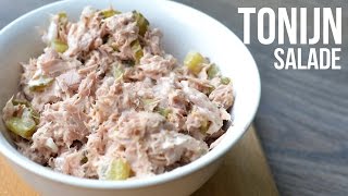 Supersnelle Tonijnsalade  OhMyFoodness [upl. by Ahsikym]