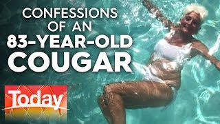 83yearold cougar dates men in their 20s  Today Show Australia [upl. by Deyes]