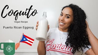 Vegan Coquito Recipe  Dairy Free Coquito  Yaritza Betancourt Christmas 2023 [upl. by Blanc]