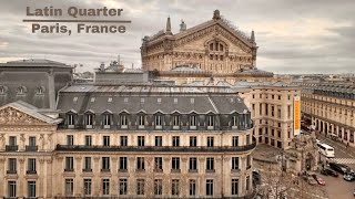 Latin Quarter Barrio Latino Paris Walking Tour [upl. by Novaat]