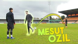 MESUT ÖZIL CRAZY SKILLS CROSSBAR AND MORE [upl. by Wittie]