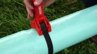 How To Use The RIDGID® Straplock Pipe Handle [upl. by Enilaf]