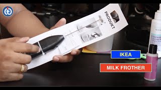 IKEA MILK FROTHER Review amp Battery Installation [upl. by Lyall]