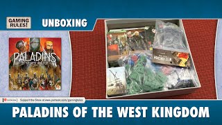 Paladins of the West Kingdom  Unboxing [upl. by Renny653]