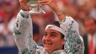 Arantxa Sanchez Vicario vs Steffi Graf 1994 US Open Final Highlights [upl. by Caralie]