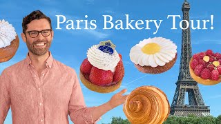 Paris Bakery Tour  The BEST Bakeries in Paris [upl. by Allerus529]