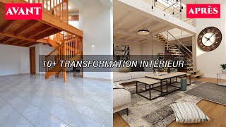 10 Transformation AVANTAPRÈS intérieur de maison [upl. by Siloa]