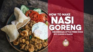 Nasi Goreng  Indonesian Fried Rice  Fried Rice Friday 3 [upl. by Karr]