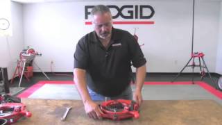 How To Use The RIDGID® 1224 Threading Machine [upl. by Spain]