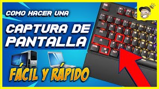 ✅ Como tomar una CAPTURA de PANTALLA en cualquier PC o LAPTOP 【2022】 [upl. by Martyn236]