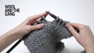 How to Knit Increase make 1 [upl. by Ertemed863]