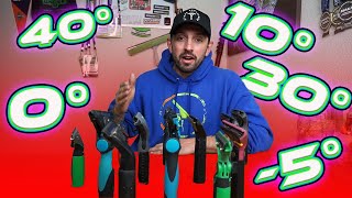 SQUEEGEE HANDLE ANGLES EXPLAINED  WINDOW CLEANING TOOLS [upl. by Ragas622]