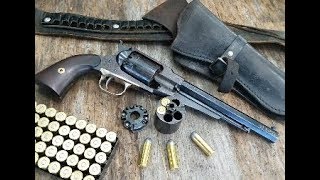 Shooting The Pietta 1858 Remington 45 LC Kirst Conversion [upl. by Jaddo107]