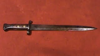 1888 LeeMetford Bayonet Its more than just a big knife [upl. by Ainitsirk845]