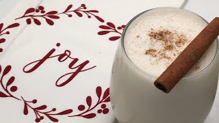 NonAlcoholic Coquito Recipe  How to make Puerto Rican Eggnog [upl. by Marji]