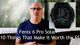 Garmin Fenix 6X Pro Solar  what you need to know [upl. by Tuesday]