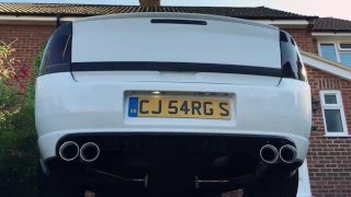 Vectra 28 VXR Custom straight through exhaust sound [upl. by Geiss424]