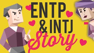 ENTP and INTJ Story MBTI STORYTELLING  STORY BY YEEYEEENATALIE [upl. by Ogu727]