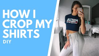 Crop your tops with me  DIY [upl. by Eelarac]