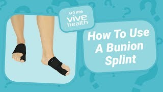 How To Use A Bunion Corrector [upl. by Neelrac]